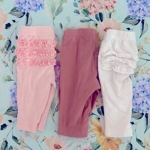 Baby Girl 3 month pants bundle